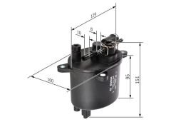 YAKIT FILTRESI 224DT DISCOVERY SPORT L550 14> FREELANDER 2 L359 06>14 R.R EVOQUE L538 11>19 JAGUAR X F SPORTBRAKE X250 12>14 XF 1 X25 11>15