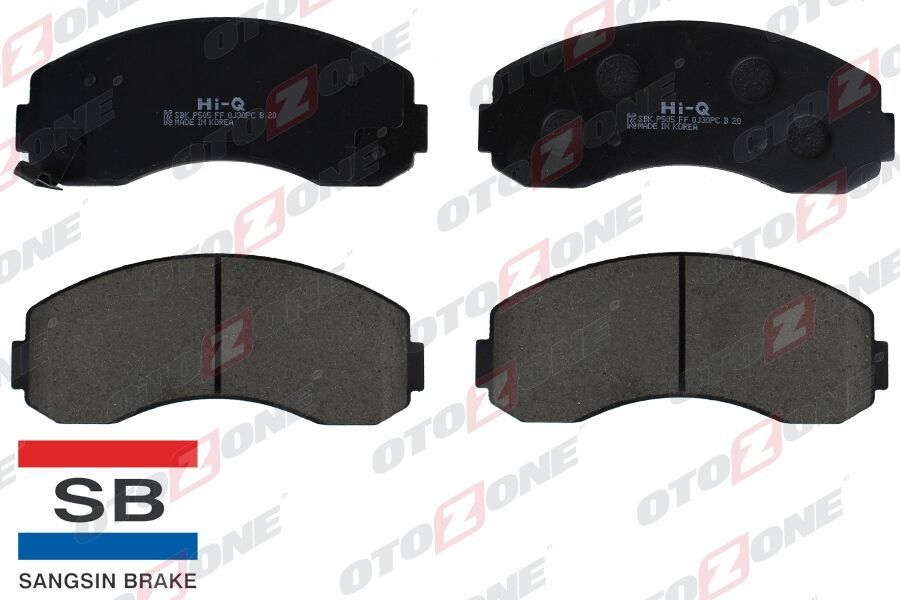 ÖN BALATA KIA K 2500 2.5D 03 GDB3434
