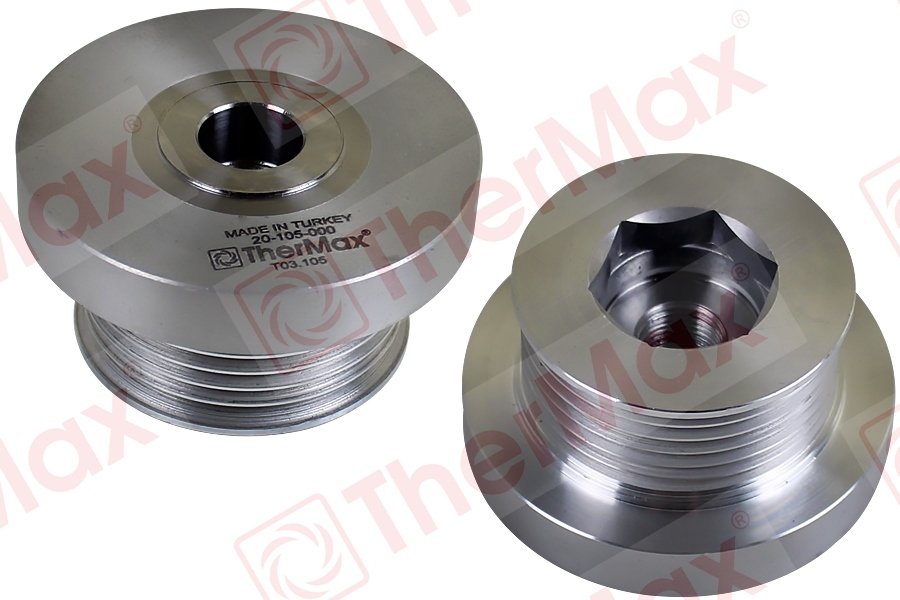 ALTERNATÖR KASNAĞI CLIO 2-MEGANE-KANGOO-SCENIC K4M-K4J-K9K-F4P 6 KANAL RULMANSIZ SABİT