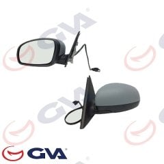 DIŞ DİKİZ AYNASI SOL FABIA 07 ELEKTRİKLİ ISITMALI ASTARLI ASFERİK 5 FİŞ VM-607EHPAL