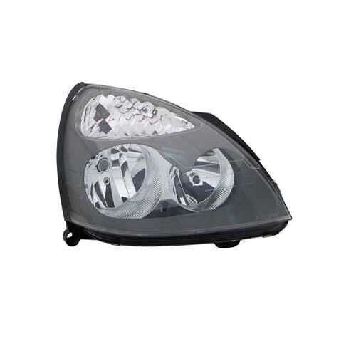 FAR SİNYAL SOL CLIO 2-SYMBOL 2 05-09 ELEKTRİKLİ MOTORLU H7 H1 GRİ KAPAKLI