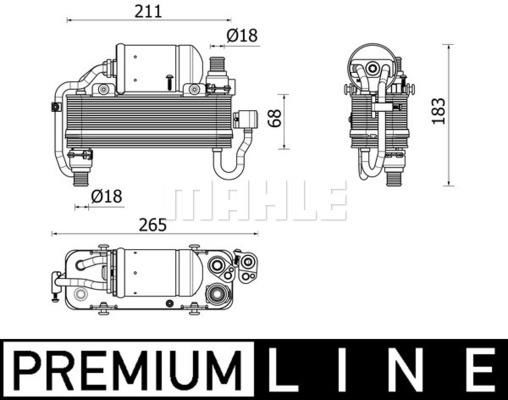 KLIMA RADYATORU PREMIUM LINE BMW G30 F90 G31 G32 G11 G12