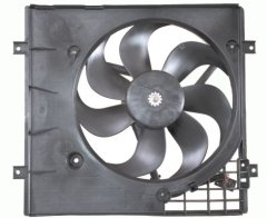 FAN MOTORU GOLF 4-POLO 95-99 -A3 96-03 LEON 99-06 TOLEDO 2-OCTAVIA 01-06 AC KLİMASIZ