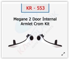 ÖN KAPI İÇ ÇEKME KOLU MEGANE 2 KROM 06