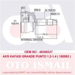 x AKS KAFASI DIŞ GRANDE PUNTO 1.2 .1.4 16V 06 CORSA D 1.2 1.4 16V 06