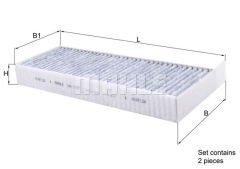 POLEN FİLTRESİ ASTRA L 21 P308 2-3 13 P508 18 KARBONLU