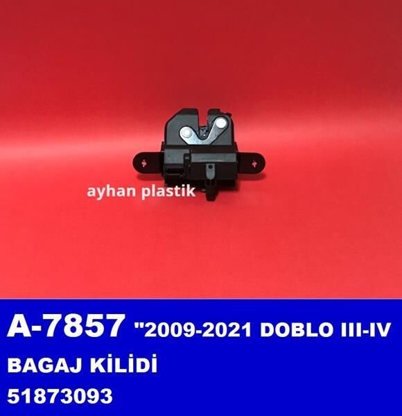 BAGAJ KİLİDİ DOBLO 3-4 2009-2021