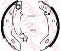 FREN BALATASI ARKA PABUC BMW 316 316I 320I E30