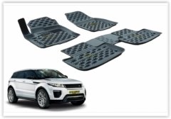 X PASPAS 3D X-MAT HAVUZLU LANDROVER RANGEROVEREVOQUE 11-18 SİYAH