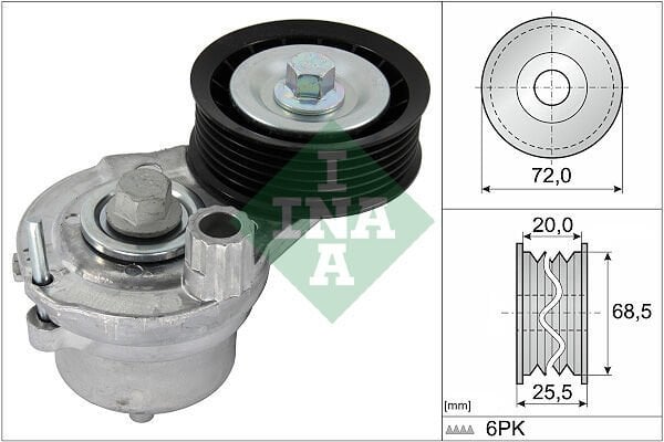 ALTERNATOR GERGI RULMANI KOMPLE KÜTÜKLÜ A2.2 DM CAPTIVA ANTARA