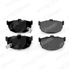 ARKA FREN BALATA HYUNDAI ELANTRA 1.6L G4ED 01-06 / COUPE 1.6L 96-02 / KIA CERATO 1.6L G4ED 04-> 1.5L D4FA CRDİ 04-06 1.6L D4FB 07-10 2.0L D4EA dizel 04-06