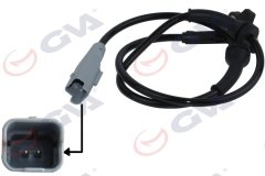 ABS DEVİR SENSÖRÜ ÖN PEUGEOT PARTNER 08> CITROEN BERLINGO 08> C4 PICASSO 09>13