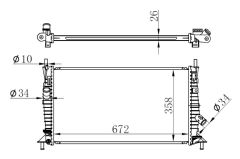 MOTOR SU RADYATORU FOCUS 2 FOCUS 2 C MAX 1.6TDCI 2.0TDCI 1.6 1.8 04>08 C MAX 2.0 16V 1.6TDCI 07> MAZDA 3 1.4 1.6 03>09 VOLVO C30 C70 S40 V50 1.6D 1.6 1.8 06>12 BRAZING