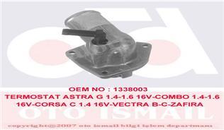 TERMOSTAT KOMPLE ASTRA G-CORSA C-VECTRA B-C-MERIVA-ZAFIRA-1.4-1.6-1.4 16V-1.6 16V 92C