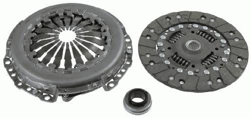DEBRİYAJ SETİ P206-P207-P1007-BIPPER-NEMO-C2-C3 1.4HDI DV4TD