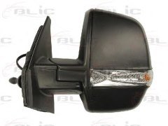DIŞ DİKİZ AYNASI SOL DOBLO ÇİFT CAMLI - MEKANİK - DESENLİ - SİNYALLİ