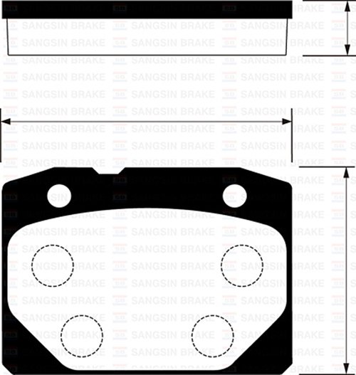 ÖN BALATA DİSK LADA NOVA-NİVA-TOSCANA 99 GDB140
