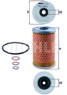 YAG FILTRESI MERCEDES M102 W201 W123 S123 C123 W460 W461 W463