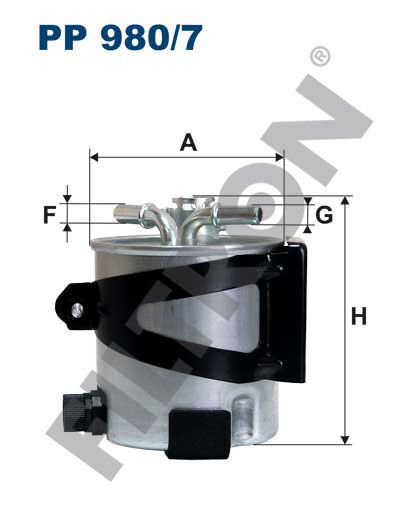 YAKIT FİLTRESİ RENAULT SCENİC 2 / GRAND SCENİC 1.5 DCİ 106HP 06/05-