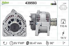 ALTERNATÖR 110A MEGANE 2 1.5 DCI 05