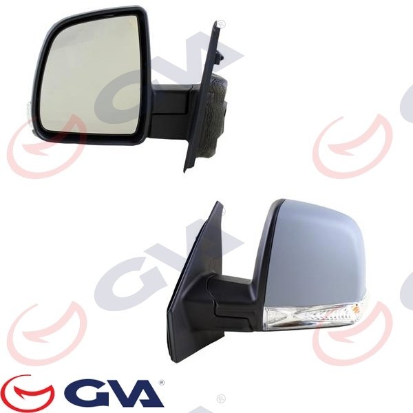 DIŞ DİKİZ AYNASI SOL DOBLO 11> ELEKTRİKLİ SİNYALLİ ASTARLI TEK CAMLI KONVEKS 6 FİŞ VM-668EHPL