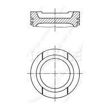 MOTOR PİSTON SEGMAN 0.50 GOLF 1.6 16V-PASSAT-JETTA-A3 BFQ-ALZ-BGU 81.51 033PI00020101