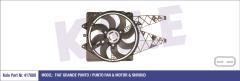 FAN MOTORU DAVLUMBAZLI FIAT GRANDE PUNTO 1.3D 05 450W-405mm