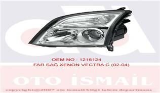 FAR SİNYAL XENON SAĞ VECTRA C 04/02-08/05-KOMBİ 10/03-08/05-SIGNUM 05/03-08/05 ELEKTRİKLİ H7 H7