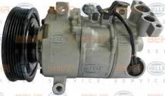 KLİMA KOMPRESÖRÜ MEGANE 3 09 FLUENCE 09 SCENIC 3 09 1.5dCi 1.6 16V 12V 6 KANAL 125MM