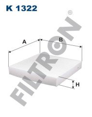 POLEN FİLTRESİ FIAT PANDA 0.9-1.3 D MULTİJET 12 > 500 0.9 13 >