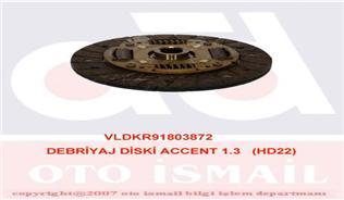 x DEBRİYAJ DİSKİ ACCENT 1.3 HD22