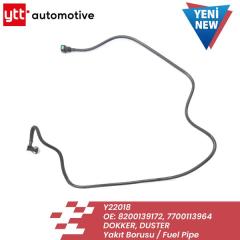 YAKIT BORUSU DACIA DOKKER 1.6 12