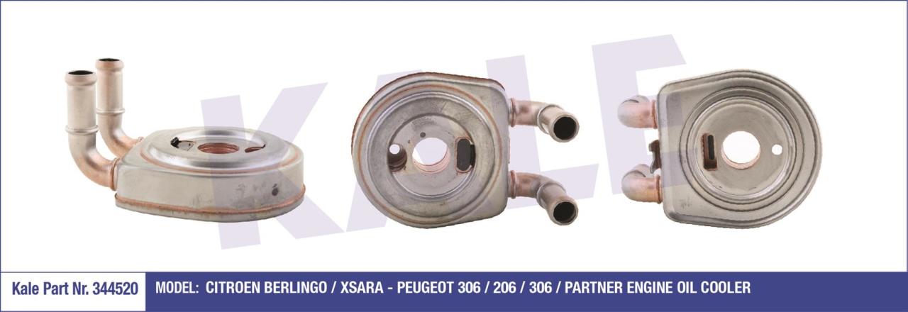 YAĞ SOĞUTUCUSU PARTNER-BERLINGO 1.9D DW8 -206/406 2.0 16V EW10 TEK