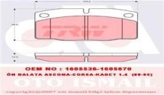 ÖN FREN BALATASI ASCONA 76/88 CORSA A 82.3.93 KADET 1.4 88-95 VECTRA A 88/11.95 OMEGA 94