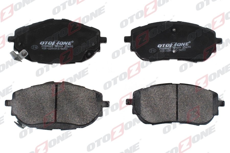 ÖN FREN BALATA TOYOTA AURIS COROLLA 1.33L 1.6L 1NR-FE 1ZR-FAE NRE180 ZRE181 ZRE185 12-> / 1.4L 1ND-FTV NDE180 12->