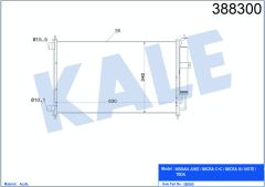 KLİMA KONDASER RADYATÖRÜ NISSAN JUKE 10 19 1.6 MICRA 3 K12 03 10 1.2 NOTE E11. NE11 06 12 1.4
