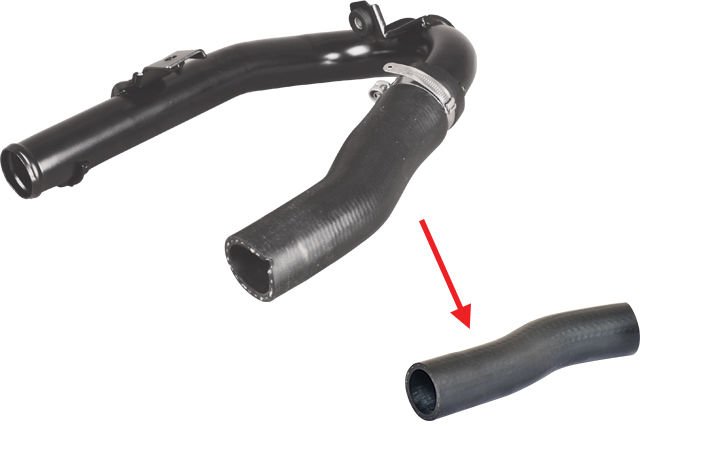 TURBO HORTUMU METAL BORU HARİÇ OK İLE GÖSTERİLEN BÜYÜK HORTUM FIAT LINEA 1.3 JTD 323AXB1A 06