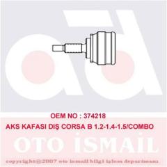DIŞ AKS KAFASI CORSA B-C 94>06 COMBO B-C 94>11 TIGRA B 04>10 MERIVA A 04>10 ABS Lİ 29 DİŞ 22x28x52 152mm