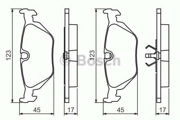 FREN BALATASI ARKA BMW E30 E36 E46 E85 E86