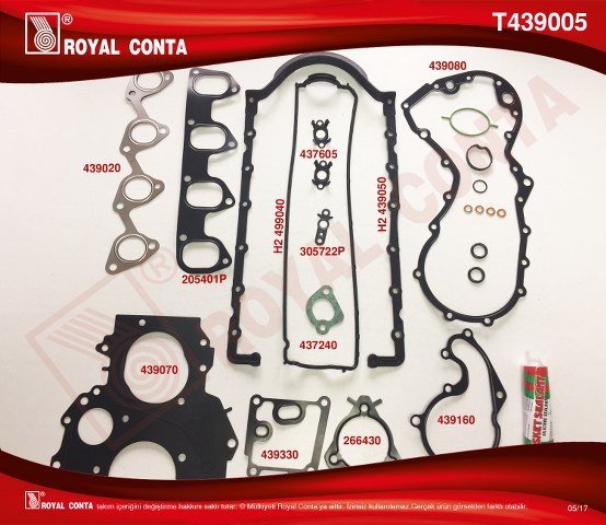 MOTOR TAKIM CONTA SKC.KEÇE VE S.LASTİĞİ YOKTUR SKCSİZ CONNECT 1.8 TDCI 02 14 FOCUS 1 98 04 1.8TD