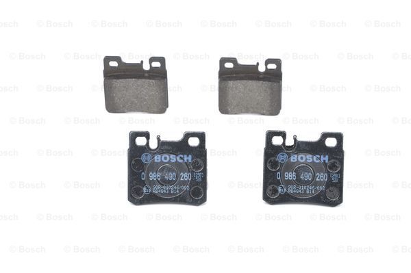 FREN BALATASI ARKA MERCEDES W201 W202 W210 W124 R170