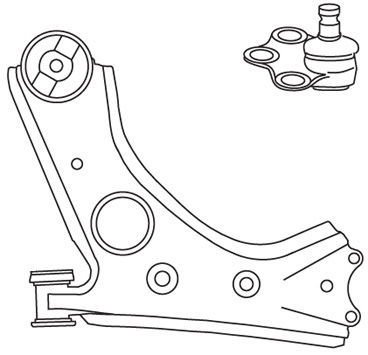 ALT SALINCAK KOMPLE SOL FIAT 500L 12