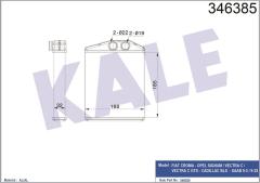KALORİFER RADYATÖRÜ VECTRA C 02 SIGNUM 03 Z18XER 185x169