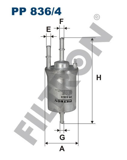 YAKIT FİLTRESİ GOLF 5-JETTA 3-POLO 4-CADDY 3-FABIA 2-OCTAVIA 2-A3-IBIZA 4-1.4-1.6 16V 4 BAR