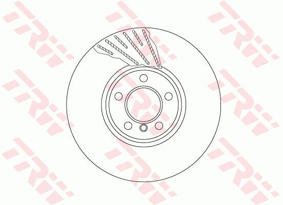 FREN DISKI ON ADET SAG BMW F10 F01 F06 F07 F12 F13
