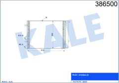 KLİMA KONDENSERİ HYUNDAI İ20 AL/AL 359x328x16