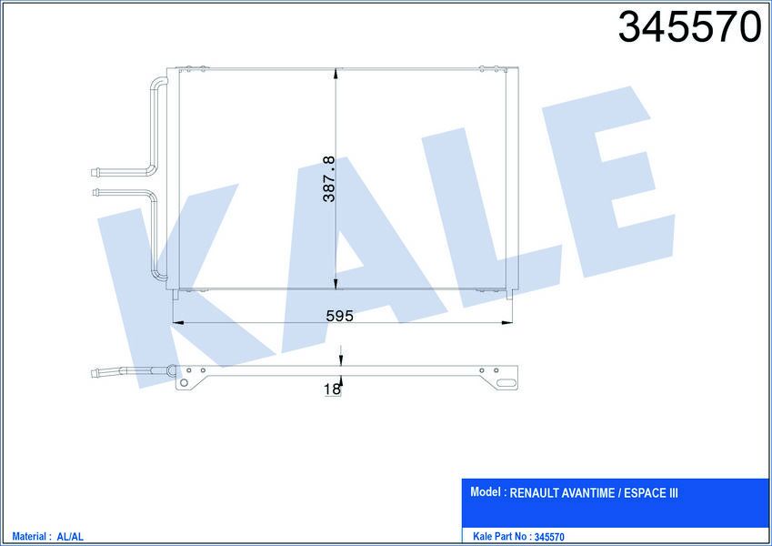 KONDENSER AL/AL AVANTIME-ESPACE III