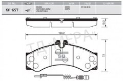 x ÖN BALATA VW LT28 96-06 LT35 96-06 LT46 96-06 SPRINTER 96-06 GDB1288