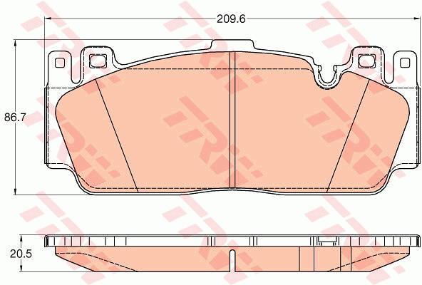 ÖN BALATA BMW 5 F10 6 F12 F13