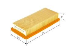 HAVA FİLTRESİ HYUNDAI GETZ 1.3L G4EA 02-05 / 1.4L G4EE benzinli 06-10 / 1.6L G4ED 02->